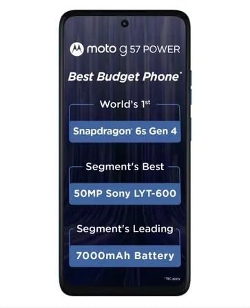 Moto G57 Power: The New Mid-Range Powerhouse Launched in India with a Mammoth 7,000mAh Battery