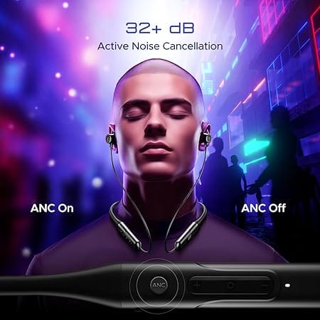 Boat Rockerz 255 ANC Review: The Best Budget Noise-Cancelling Neckband for India?