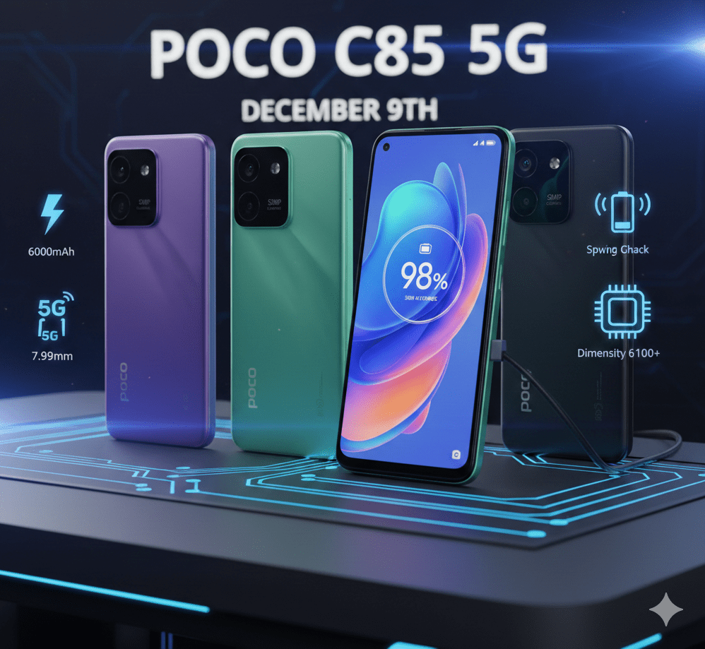 Poco C85 5G Review: Launch Confirmed—Is This the Budget 5G Phone India Has Been Waiting For?