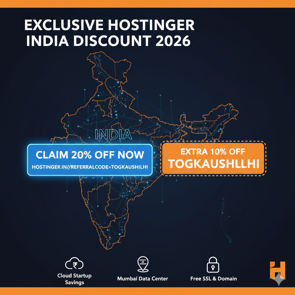 Hostinger India Cloud Hosting dashboard for Indian startups.