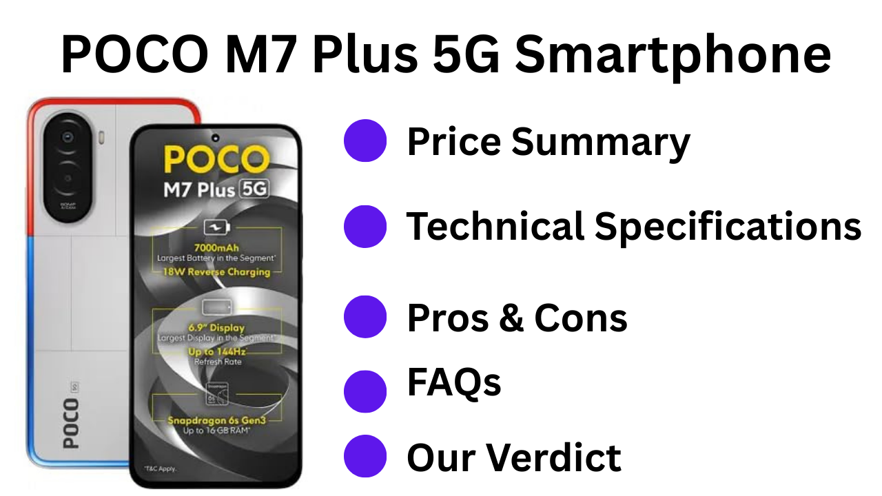 POCO M7 Plus 5G Review: Forget Power Banks! Is This 7,000mAh Battery Monster the Best Budget 5G Phone in India?