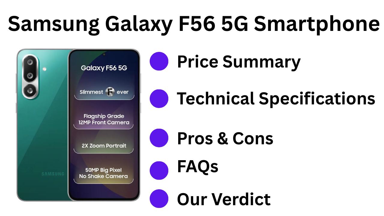 Samsung Galaxy F56 5G Review: The Best Slimmest Powerhouse with 6-Year Software Promise
