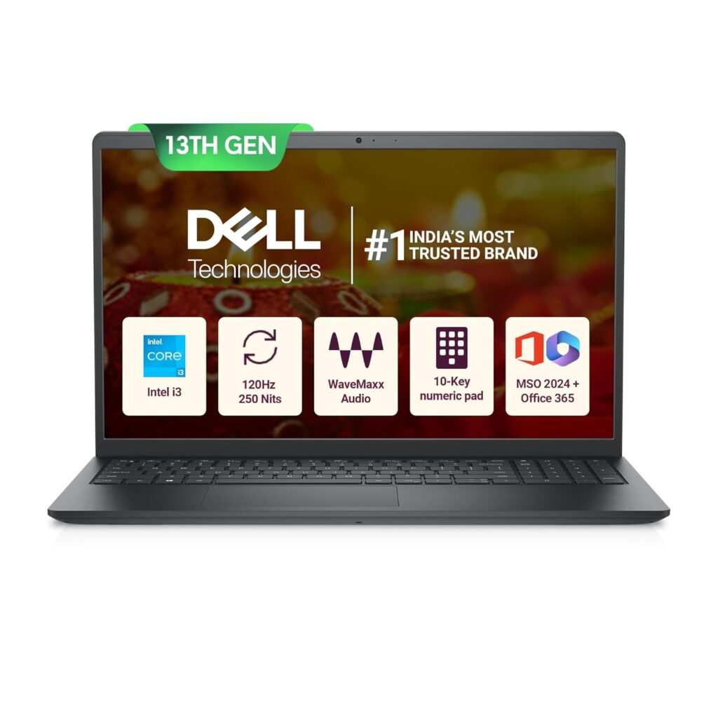 Dell 15 Intel Core i3 13th Gen Laptop: Price, Specs, Pros, Cons, FAQs