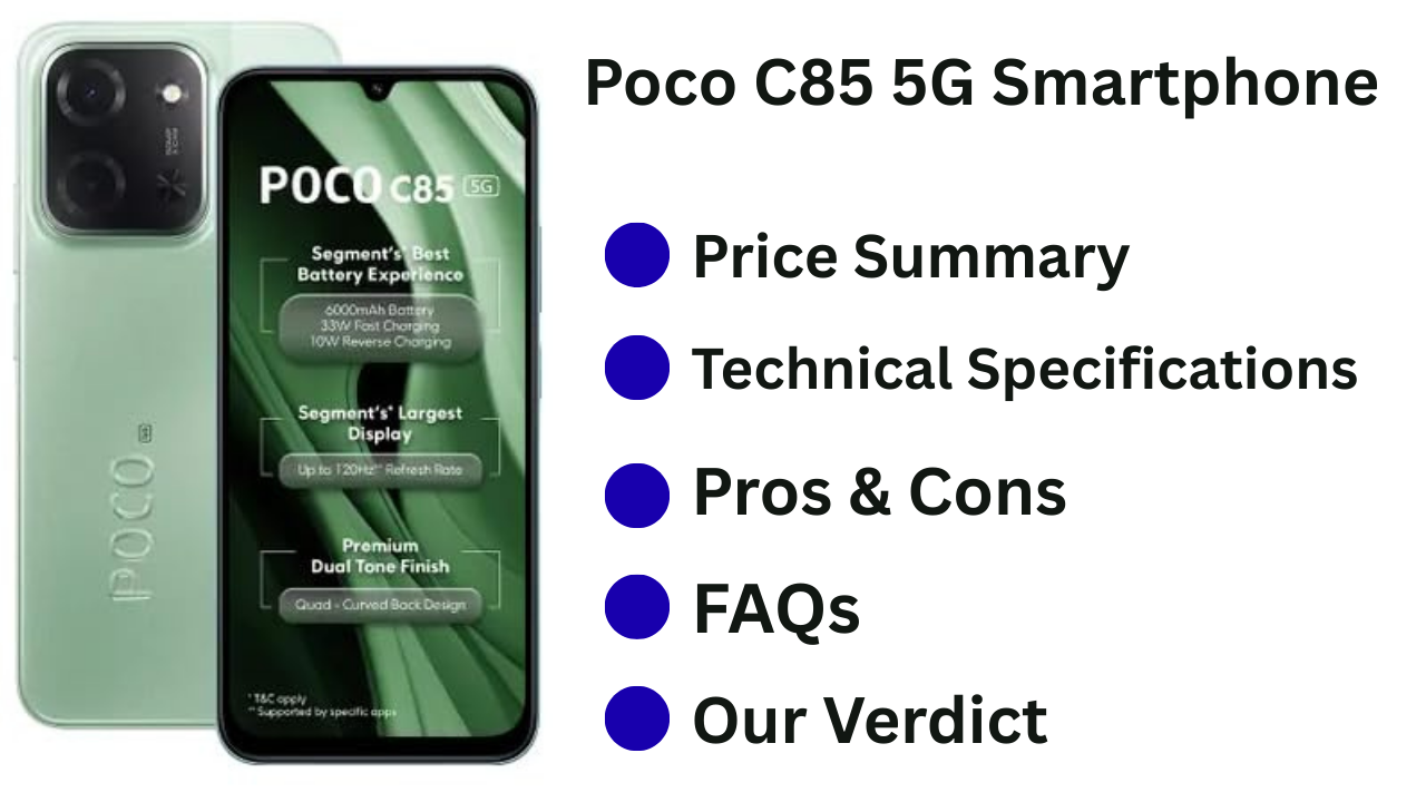 Poco C85 5G Review: The 6000mAh "Battery King" of India Under ₹12,000? Truth Exposed!