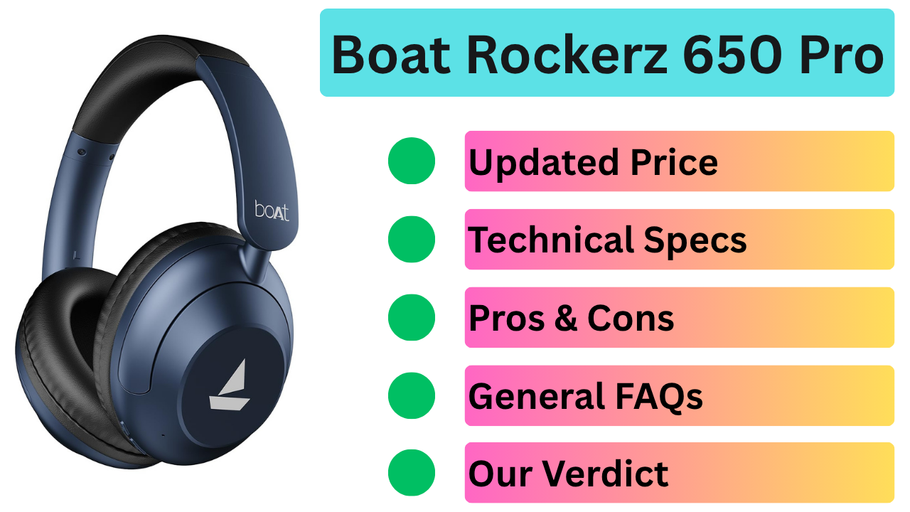 Forget Frequent Charging: Is the boAt Rockerz 650 Pro Wireless Headphone the New Battery King in India 2026