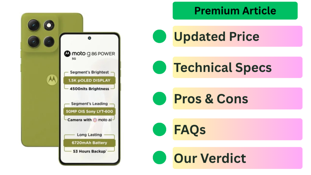 Motorola G86 Power 5G Review: The Endurance Champion for the Indian Market 2026