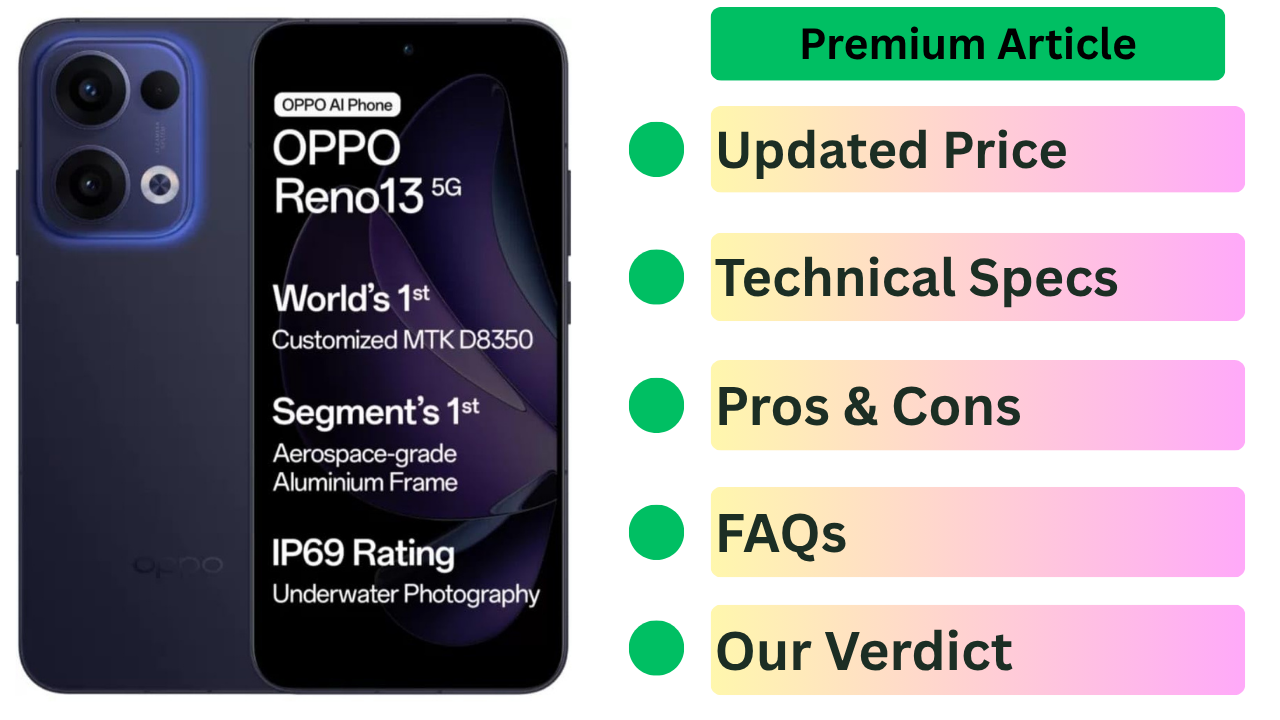 OPPO Reno13 5G Review: The Best Mid-Premium Contender Redefining AI and Camera Excellence in India 2026