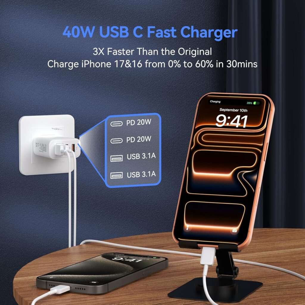 Stop Using Your Old Charger: The Best USB C Wall Fast Charger Block to Power Your iPhone and Android in 2026
