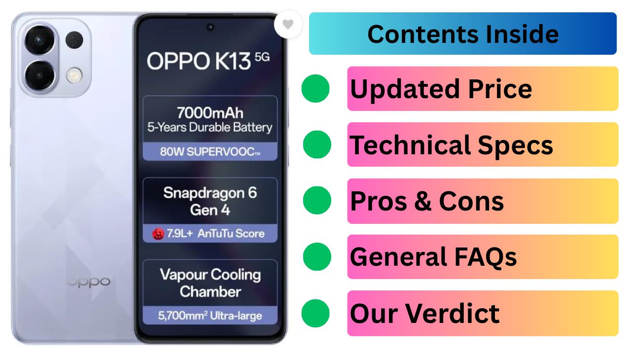 OPPO K13 5G Review: The Ultimate Budget Marathon Runner for the Indian Market 2026