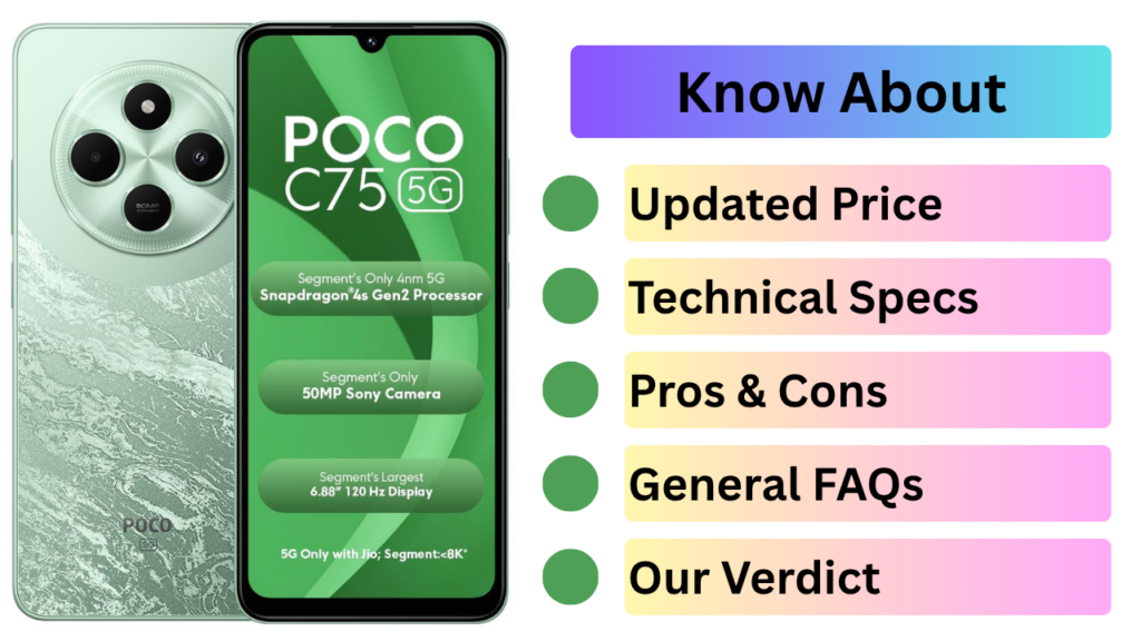POCO C75 5G Review: The New King of Budget 5G Smartphones in India 2026?