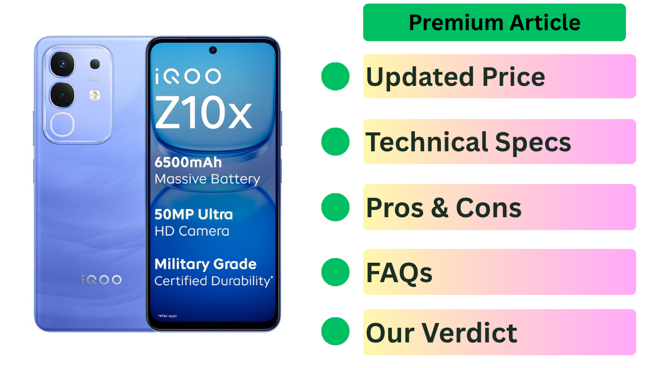 iQOO Z10x 5G Review: The Mid-Range Performance King India Has Been Waiting For