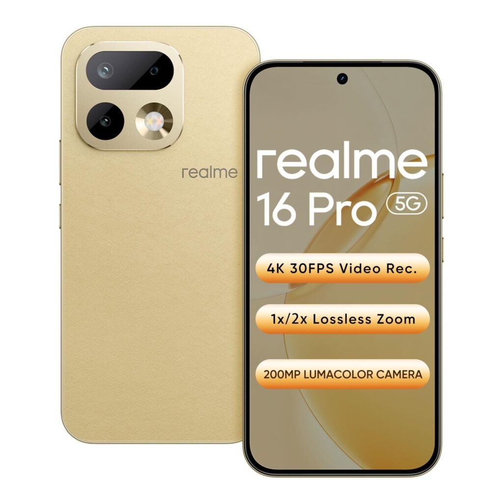 realme 16 Pro 5G Price in India 2026 & Specs: 7000mAh Battery, 200MP Camera, and More!