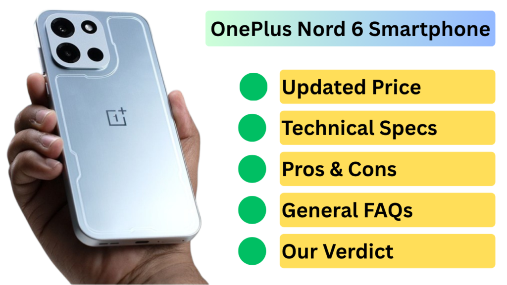 OnePlus Nord 6 Smartphone Launched in India: 9,000mAh Battery & 165Hz Display Disrupts Mid-Range Market in India 2026