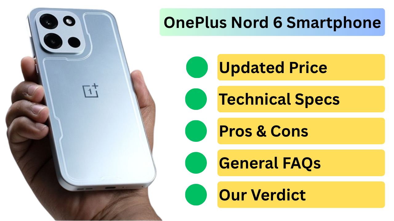 OnePlus Nord 6 Smartphone Launched in India: 9,000mAh Battery & 165Hz Display Disrupts Mid-Range Market in India 2026