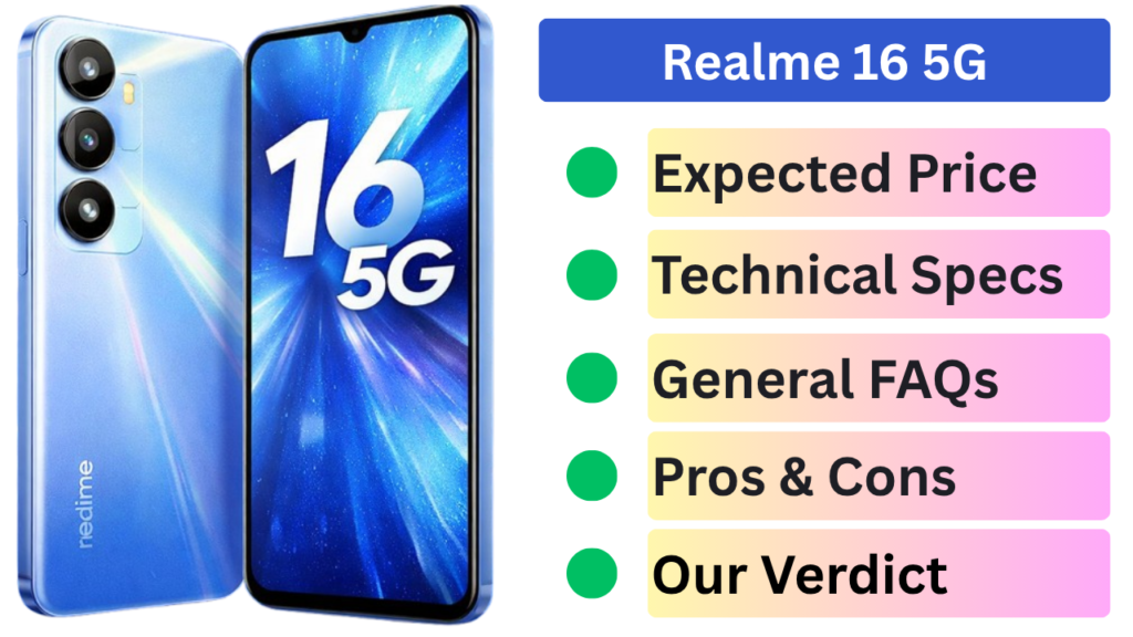 Realme 16 5G Smartphone: The Best Battery King with 7,000mAh Powerhouse – Price, Specs, and Launch in India 2026
