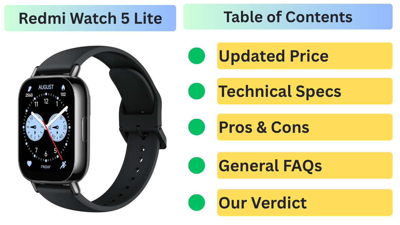 Redmi Watch 5 Lite Bluetooth Calling Smart Watch Review: The New King of Budget AMOLED Wearables in India 2026?